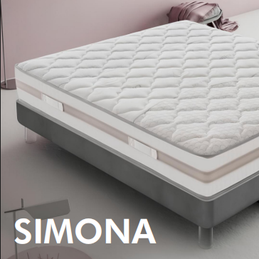 💤 SIMONA – Molle Indipendenti e Memory Foam